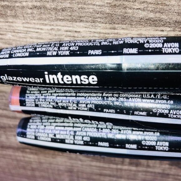 3x NOS AVON Glazewear Intense Lip Gloss BROWN SUGAR G522 SEALED - Picture 6 of 6